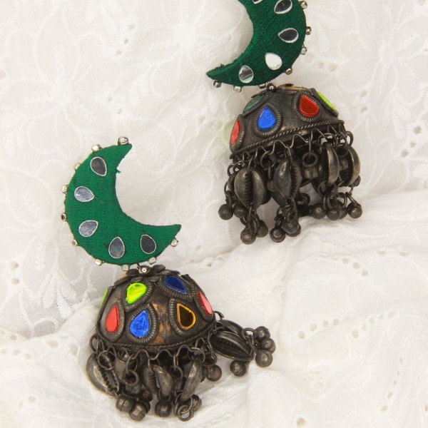 Green Chaand Jhumka